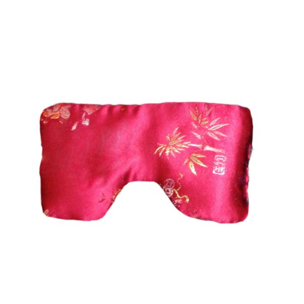 Red Bamboo Large Eye Pillow